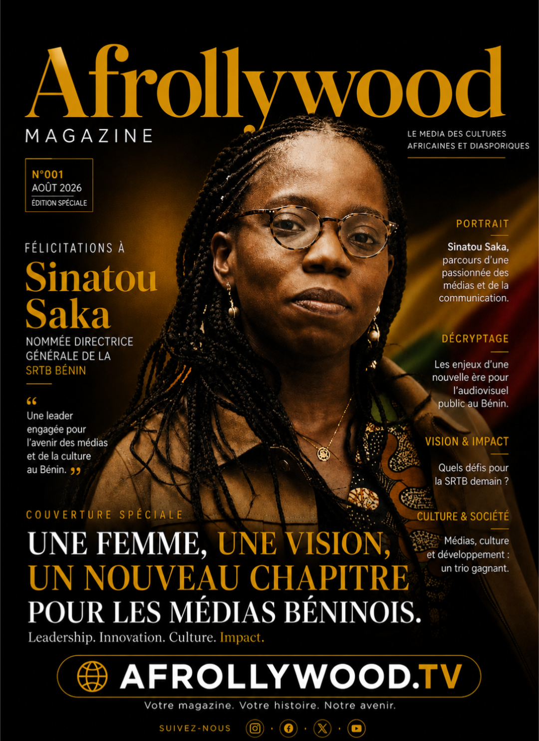 Sinatou Saka : une nouvelle vision pour les médias publics béninois