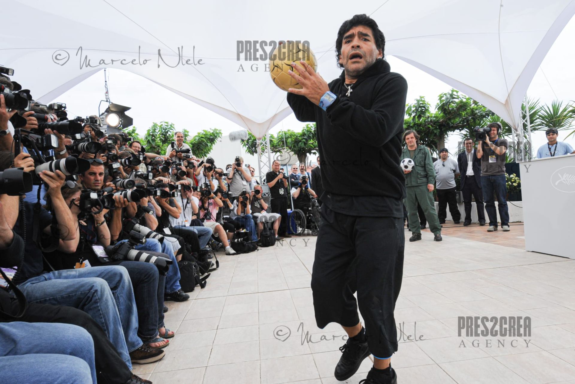 Festival de Cannes — photographie conservée pour l’entretien avec Marcelo Nlele.