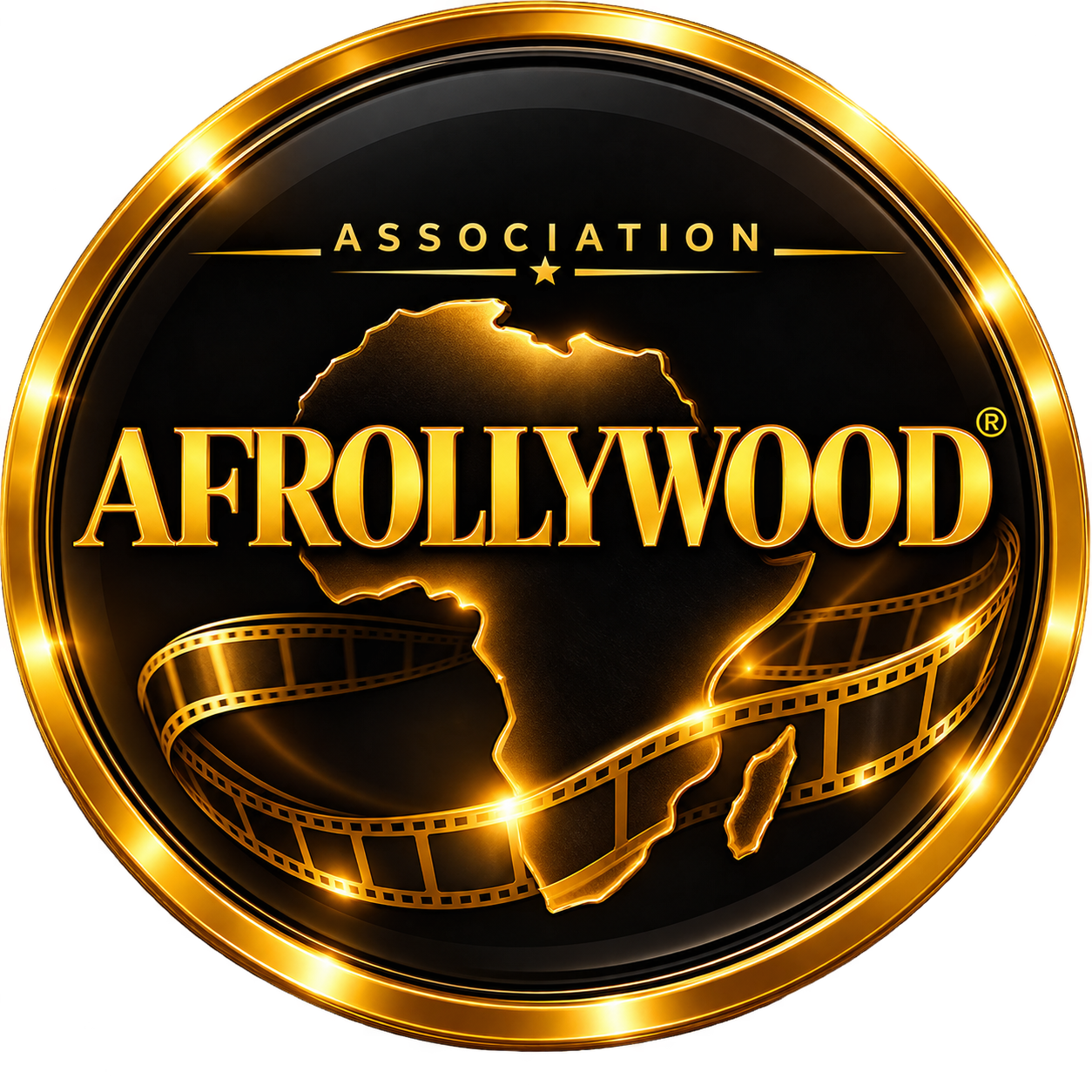 Logo officiel de l'Association AFROLLYWOOD