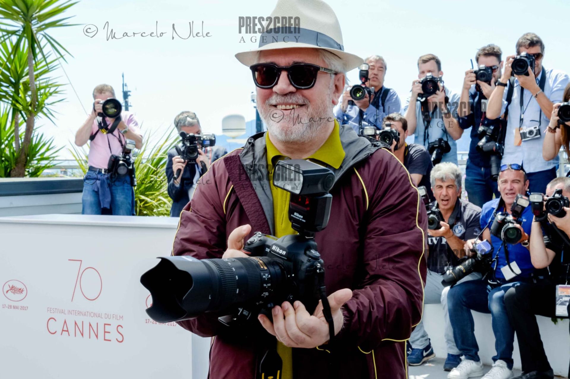 Festival de Cannes — photographie conservée pour l’entretien avec Marcelo Nlele.